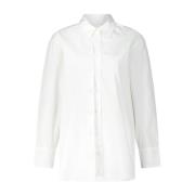 Oversized Hemdblouse Salas Samsøe Samsøe , White , Dames