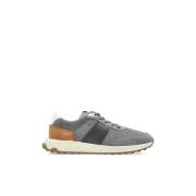 Sneakers met logo Tod's , Gray , Heren