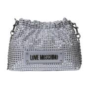 Zilveren Synthetische Dames Schoudertas Moschino , Gray , Dames