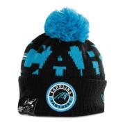 NFL Pom Pom Sport Knit Hat New Era , Black , Heren