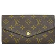 Pre-owned Canvas wallets Louis Vuitton Vintage , Brown , Dames