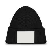 Wolmix Beanie Hoed Maison Margiela , Black , Dames