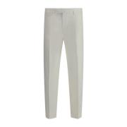 Stijlvolle Chino Broek met Ritsluiting Ermenegildo Zegna , Beige , Her...