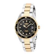 Pro Diver Quartz Horloge - Zwarte Wijzerplaat Invicta Watches , Gray ,...