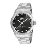 Heren Quartz Horloge - Specialty Collectie Invicta Watches , Gray , He...