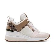 Casual Sneakers voor Dagelijks Gebruik Michael Kors , Beige , Dames