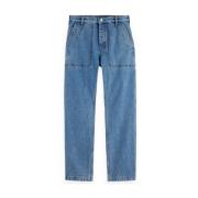 Verve Straight Workwear Jeans Scotch & Soda , Blue , Heren