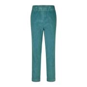 Ribfluwelen broek met rechte pijpen en relaxte pasvorm Rosso35 , Blue ...