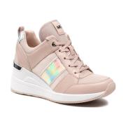 Casual Sneakers voor Dagelijks Gebruik Michael Kors , Pink , Dames