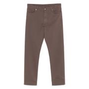 Stad Denim Jeans met zijzakken Ermenegildo Zegna , Brown , Heren