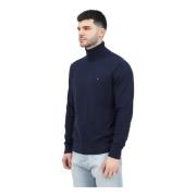 Blauwe coltrui Tommy Hilfiger , Blue , Heren