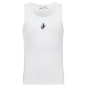 Witte Geborduurde Vest voor Vrouwen JW Anderson , White , Heren