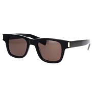 Vintage Rechthoekige Zonnebril SL 564 Saint Laurent , Black , Unisex