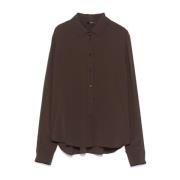 Elegante Bruine Damesblouse Seventy , Brown , Dames