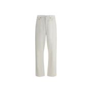 Casual Loose Fit Urban Jeans Agolde , White , Heren