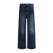 Klassieke Straight-Leg Jeans Khaite , Blue , Dames