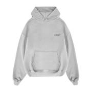 Oversized Ash Grey Hoodie Represent , Gray , Heren