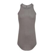 Rib Tanktop Rick Owens , Gray , Heren