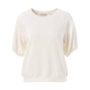 Galore Korte Mouw Sweater JC Sophie , Beige , Dames