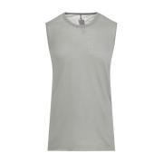 Celadon Basic T-Shirt Rick Owens , Gray , Heren