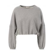 Ganga Sweater met Koord JC Sophie , Gray , Dames