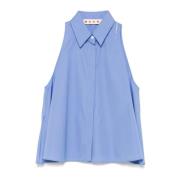 Blauwe Casual Overhemd voor Mannen Marni , Blue , Dames