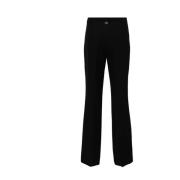 Zwarte Skinny Broek Twinset , Black , Dames