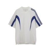 Witte Katoenen Tee Polos Y-3 , White , Heren