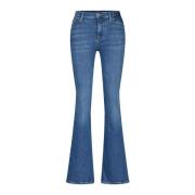 Klassieke Flared Jeans 7 For All Mankind , Blue , Dames