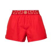 Rood Zee Zwemkleding voor Mannen Versace , Red , Heren