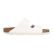 Klassieke tweestrooksandalen Birkenstock , White , Dames