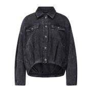 Oversized Denim Jack Blaxton Drykorn , Gray , Dames