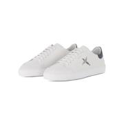 Minimalistische Sneaker met Kolibri Stick Axel Arigato , White , Heren