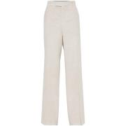 Witte Casual Broek Brunello Cucinelli , White , Dames