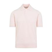 Neutrale T-shirt voor mannen Ss25 Brunello Cucinelli , Pink , Heren