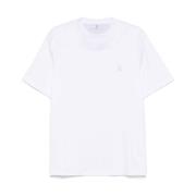 Witte T-shirts en Polos Brunello Cucinelli , White , Heren