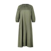 Strik Midi Jurk Riani , Green , Dames