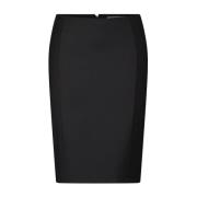 Elegante High Waist Rok Patrizia Pepe , Black , Dames