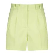 Kleurrijke loszittende shorts met zakken Patrizia Pepe , Green , Dames