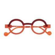 Gele & Oranje Optische Monturen Anne & Valentin , Orange , Dames