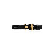 Armband met logo Tom Ford , Black , Heren