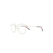 Gouden Optisch Montuur met Accessoires Gucci , Yellow , Heren