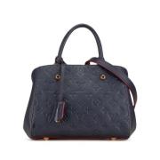 Pre-owned Leather louis-vuitton-bags Louis Vuitton Vintage , Blue , Da...