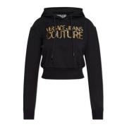 Hoodie Versace Jeans Couture , Black , Dames