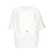 Basis T-shirt Liu Jo , White , Dames