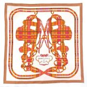 Pre-owned Canvas scarves Hermès Vintage , Multicolor , Dames