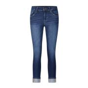 Skinny Jeans Monroe met Strass Stenen Liu Jo , Blue , Dames