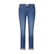 Relaxed Fit Boyfriend Jeans Frame , Blue , Dames