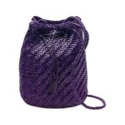 Stijlvolle Paarse Handtas voor Vrouwen Dragon Diffusion , Purple , Dam...