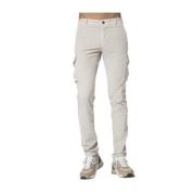 Cargo Corduroy Broek in Greige Mason's , White , Heren